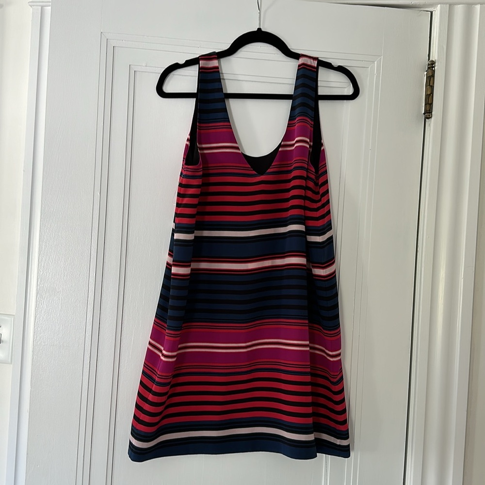 NWT Joie Striped A-line Mini Dress